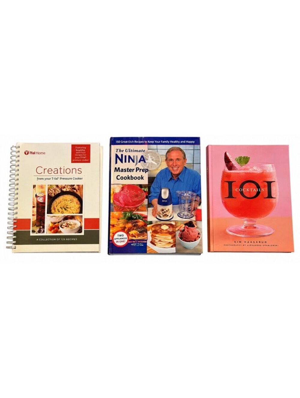 Lot of 3 Blender & Smoothie Cookbooks